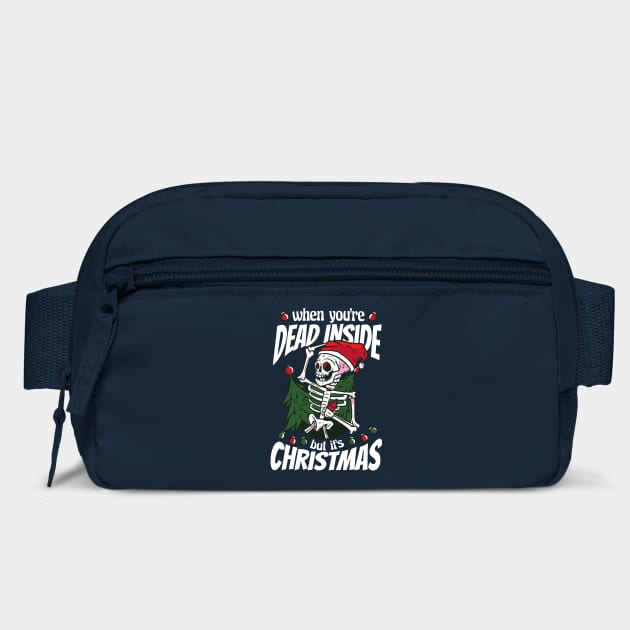 When You're Dead Inside But It's Christmas Skeleton by creative