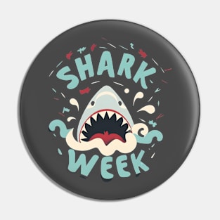 Shark Week Pin