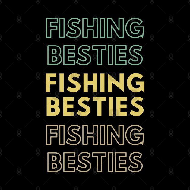 Fishing besties by Petalprints