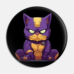 supervillain cat Pin