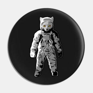 Cat Astronaut Pin