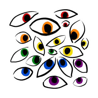 Rainbow eyes T-Shirt