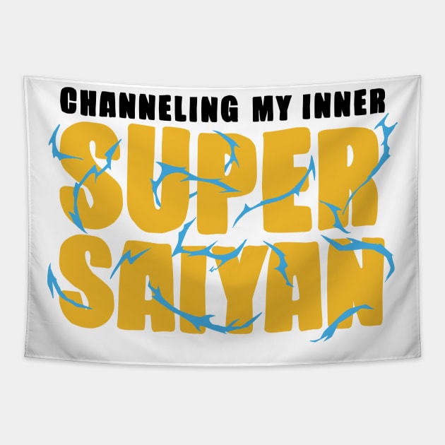 Inner Super Saiyan Tapestry by J31Designs