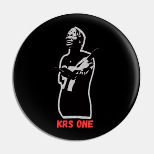 Krs one vintage Pin