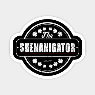 Shenanigator , St Patricks day Merch Magnet