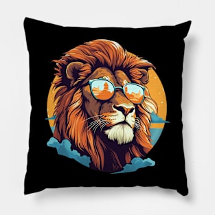 cool lion Pillow