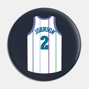 Larry Johnson Charlotte Jersey Qiangy Pin