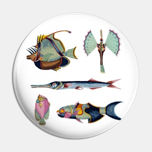 Tropical Fish Pin