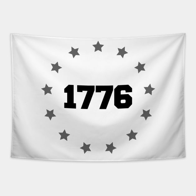 Betsy Ross 1776 First American Flag 13 stars Tapestry by A Comic Wizard