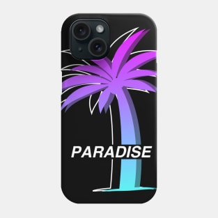 PARADISE - Digital 90s Aesthetic Vaporwave Phone Case