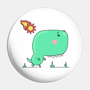 kawaii t rex Pin