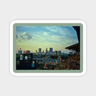 Atlanta Skyline from Turner Field Magnet