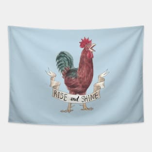 Rise and Shine Rooster Tapestry