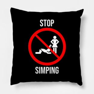 Stop Simping Pillow