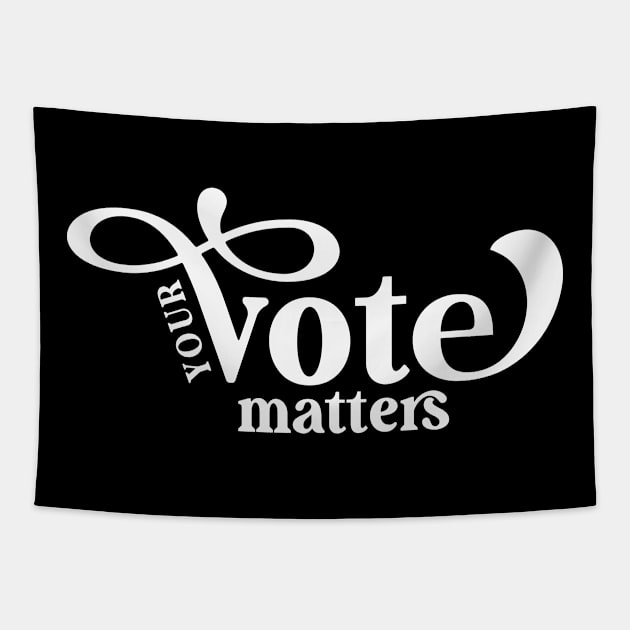 Your Vote Matters Tapestry by CatsCrew