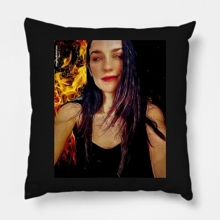 Hot Damn! This Earp Heir Pillow