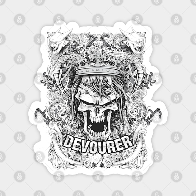 Devourer Magnet by MarinasingerDesigns