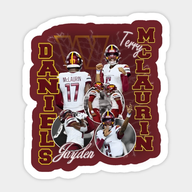 Retro Jayden Daniels Terry Mclaurin