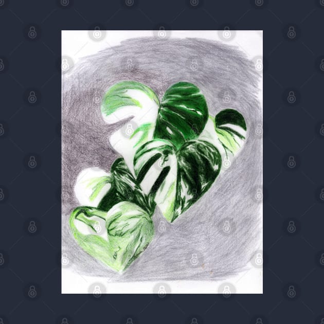 philodendron leaves by Art is Sandy