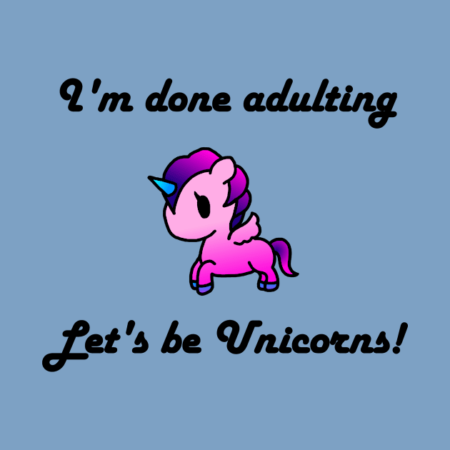 Let's Be Unicorns by jdsoudry