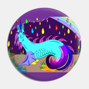 Sea unicorn Pin