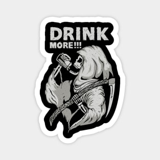 Drink More Beer Magnet