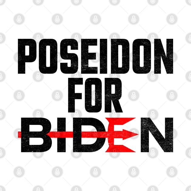 Poseidon For Biden by MZeeDesigns