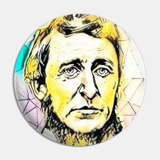 Henry David Thoreau Portrait | Henry David Thoreau Artwork 2 Pin