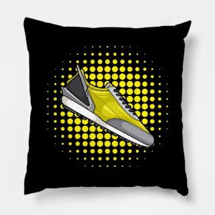 Daybrek Bright Citron Sneaker Pillow