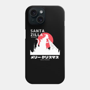 King of the Monster Santazilla Phone Case