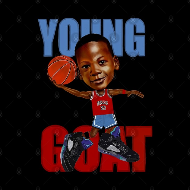 BASKETBALLART -  YOUNG GOAT by JORDAN-ART23