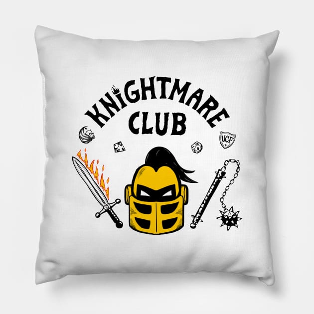 Knightmare Club Pillow by Coco Boo Designs