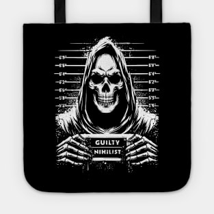 Grim Reaper Mugshot Tote