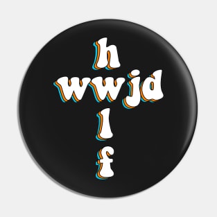 wwjd x hwlf Pin