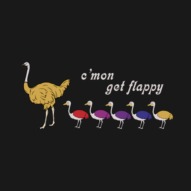 The Ostrich Family by JohnnyBoyOutfitters