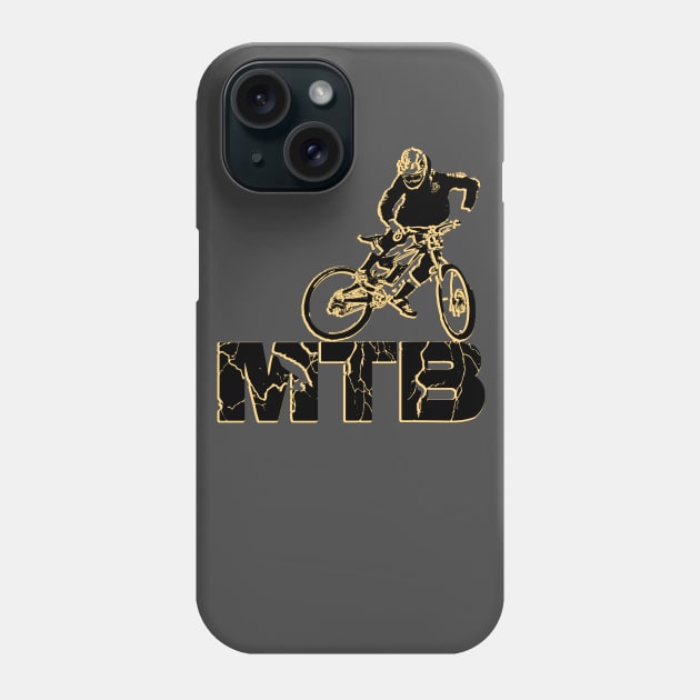 downhill, MTB Phone Case by hottehue