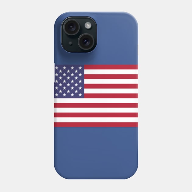 USA Flag Phone Case by blazineclothing