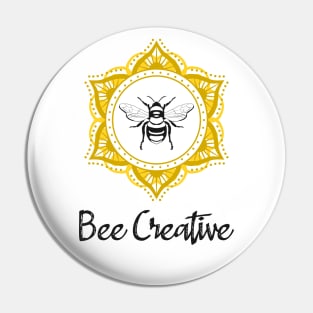 Bee Creative Mandala Pin