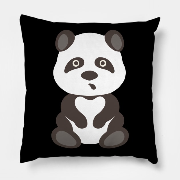 Panda Cute Pillow by Socity Shop