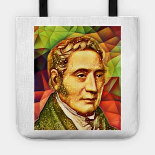 George Stephenson Snow Portrait | George Stephenson Artwork 15 Tote