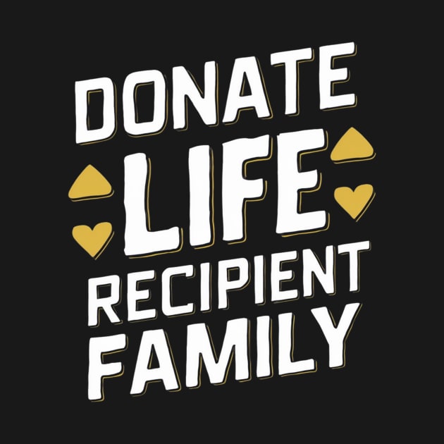 Donate Life Recipient Family by Vector Design Mart