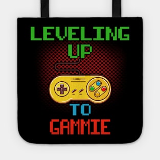 Promoted To GAMMIE T-Shirt Unlocked Gamer Leveling Up Tote