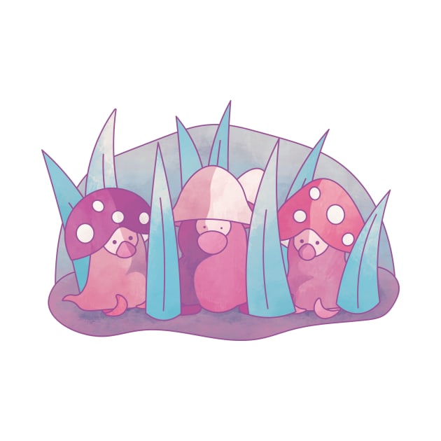 Pastel Truffle Trolls by FlutesLoot