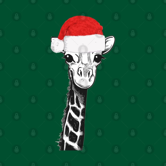 Cute Christmas Giraffe by Daytone