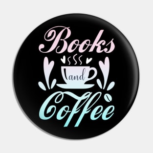 Books and coffee lover Pin