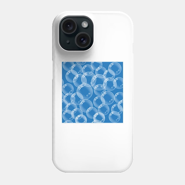 Bubbles seamless pattern Phone Case by IrinaGuArt