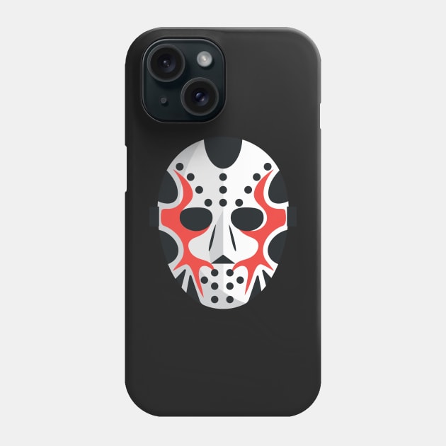 Hockey Goalie, Mask, Sports, Design, Artwork, Vector, Graphic Phone Case by xcsdesign