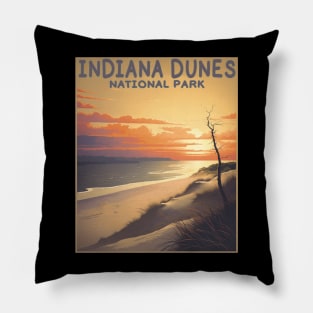 Indiana Dunes National Park Pillow