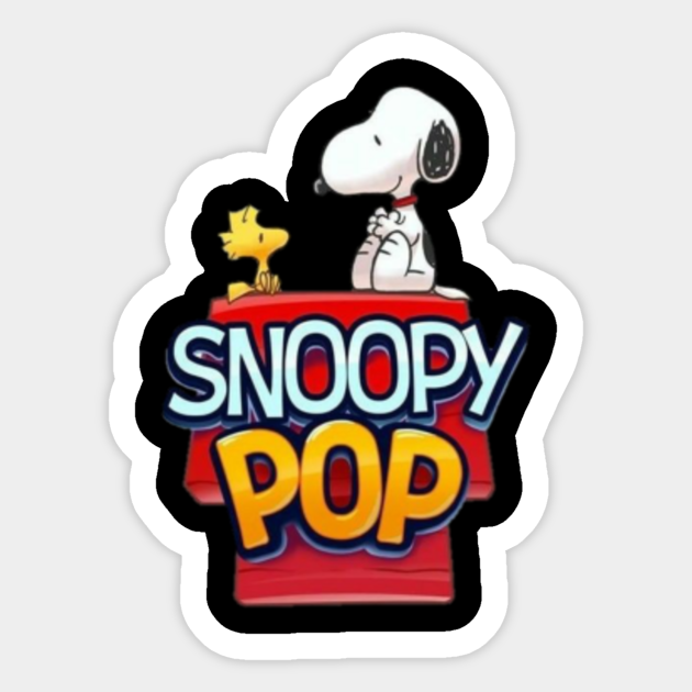 Snoopy Pop Snoopy Sticker Teepublic