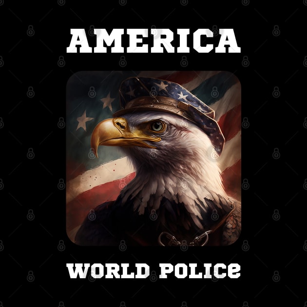 America - World Police by AI-datamancer